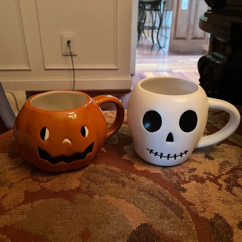 Target Halloween coffee mugs